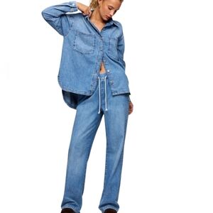 nuuds Blue Denim Pants